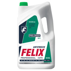 Антифризы, тосолы антифриз FELIX Prolonger зеленый 5кг
