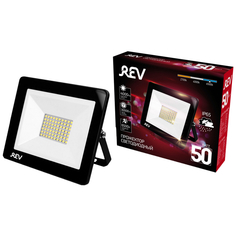 Прожекторы светодиодные прожектор светодиодный REV Ultra Slim Profi 50Вт 6500К IP65 черный