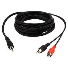 Кабели кабель Rexant 17-4204 1хJACK 2хRCA,3 м