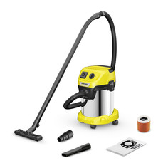 Строительные пылесосы пылесос строительный KARCHER WD3PSV-17/4/20 17л 1000 Вт