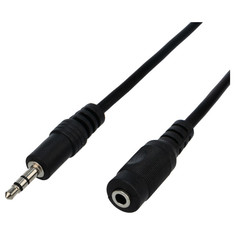 Кабели кабель 3.5 jack-3.5 jack REXANT 17-4005 3,0м черный