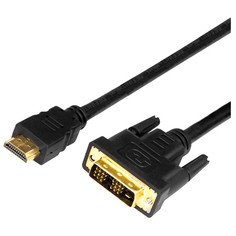 Кабели кабель DVI-D-HDMI 2.0 REXANT 17-6304 с фильтрами 2,0м черный