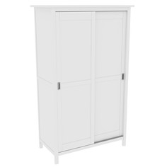 Шкафы-купе шкаф для одежды Кантри 1200х590х1970мм белый сосна