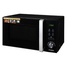Микроволновые печи печь СВЧ HYUNDAI HYM-D3001 соло 20л черный