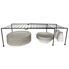 Подставки под крышки, сковороды подставка для посуды HARMONIA 39,5х20х14см раздвижная для организации хранения крашеная сталь