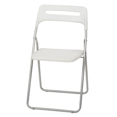 Стулья для кухни стул складной 450х470х760мм металл/полипропилен белый