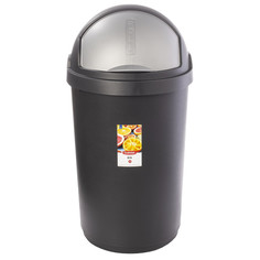 Контейнеры для мусора контейнер для мусора CURVER Bullet Bin 50л круглый пластик