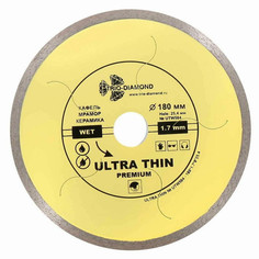 Диски отрезные алмазные диск алмазный TRIO-DIAMOND Ultra Thin Premium 180х1,7х25,4мм сплошной