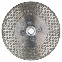 Диски отрезные алмазные диск алмазный HILBERG Super Ceramic Flange 125хМ14х2мм сплошной