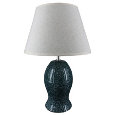 Настольные лампы декоративные настольная лампа DE FRAN Barbara Е27 60Вт керамика текстиль