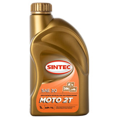 Масла для двухтактных двигателей масло моторное SINTEC Мото 2Т 1л