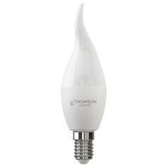 Лампы светодиодные лампа светодиодная THOMSON LED Tail Candle 8Вт E14 640Лм 3000K свеча на ветру