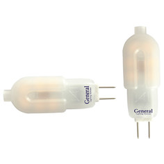 Лампы светодиодные лампа светодиодная GENERAL Glden G4 3Вт 2700 капсула