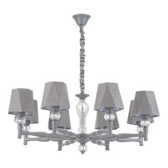 Люстра Подвесная люстра Escada 672/8S Grey