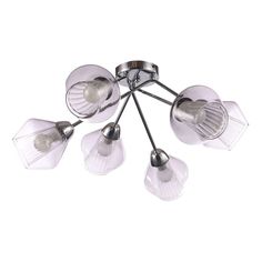 Люстра Потолочная люстра Escada Campanula 674/6PL Chrome