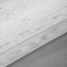 Тюль 1 м/п Грег сетка 290 см цвет белый Tex Republic