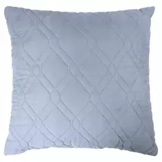 Подушка декоративная 43x43 см цвет серебристый Linen Way