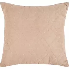 Подушка декоративная 43x43 см цвет бежевый Linen Way