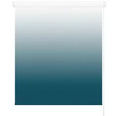 Штора рулонная Градиент 40x170 см цвет сине-белый Legrand