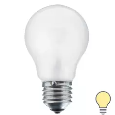Лампа накаливания Osram шар E27 60 Вт 710 Лм груша матовая свет тёплый белый