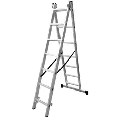 Раскладная лестница 2-секционная Standers до 4,18м 7 ступеней