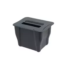 Контейнер мусорный 4 л Delinia пластик цвет серый