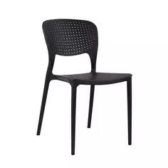 Стул Todo STT-02-03 46x45x42 см ножки ПВХ/черный сиденье полипропилен цвет черный Без бренда