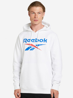 Худи мужская Reebok Big Stacked Logo, Белый