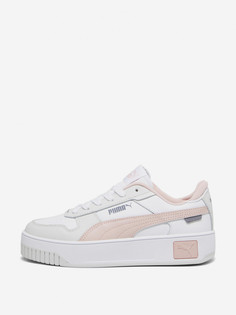 Кеды для девочек PUMA Carina Street Jr, Белый