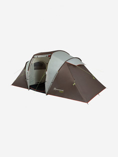 Палатка 4-местная Outventure Hudson 4, Коричневый