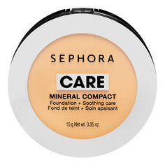 Care Mineral Compact Компактная тональная крем-пудра с минералами 30 - sable moyen Sephora Collection