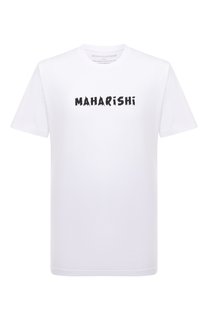 Хлопковая футболка Maharishi