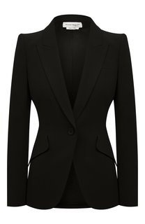 Шерстяной жакет Alexander McQueen