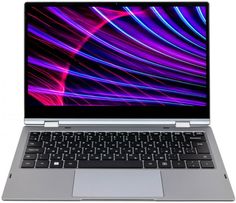 Ноутбук HIPER Slim H1306O582DM i5-1235U/8GB/256GB SSD/Iris Xe Graphics/13.3" FHD IPS/Touch/noDVD/cam/BT/WiFi/DOS/silver