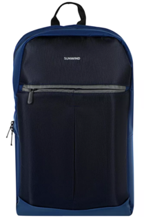 Рюкзак для ноутбука SUNWIND SWP15A01BU 1791544 15.6" темно-синий нейлон