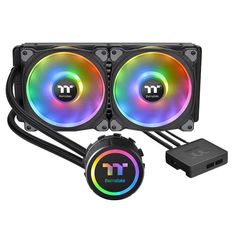 Система охлаждения жидкостная Thermaltake Floe DX RGB 280 TT Premium Edition All-In-One Liquid Cooling System/Braided Tube/Riing Duo RGB Software Fan