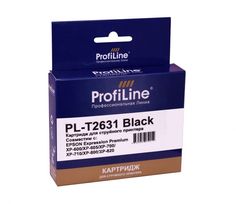 Картридж ProfiLine PL_T2631_PBK струйный для принтеров Epson Expression Premium XP600/XP605/XP700/XP710/XP800/XP820 с чернилами Photo Black 8,7 мл