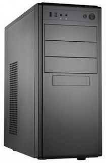 Корпус ATX Foxline FL-886-FL500S-U32 черный, БП 500W, 2*USB 3.0, audio