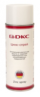 Спрей-краска DKC 37039HDZ цинковая, 400 мл, "S5 Combitech"