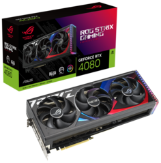 Видеокарта PCI-E ASUS GeForce RTX 4080 ROG Strix (ROG-STRIX-RTX4080-16G-GAMING) 90YV0IC1-M0NA00 16GB GDDR6X 256bit 4nm 2205/22400MHz 2*HDMI/3*DP