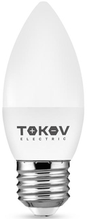 Лампа светодиодная TOKOV ELECTRIC TKE-C37-E27-10-4K 10Вт С37 4000К Е27 176-264В