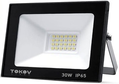 Прожектор светодиодный TOKOV ELECTRIC TKL-FL/LED-30-6.5K-IP65 30Вт 1700лм 6500К IP65 черн.