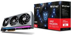 Видеокарта PCI-E Sapphire Radeon RX 7900 XTX NITRO+ (11322-01-40G) 24GB GDDR6 384bit 5nm 1855/20000MHz 2*HDMI/2*DP