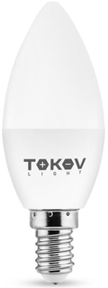 Лампа светодиодная TOKOV ELECTRIC TKL-C37-E14-9-6.5K 9Вт С37 6500К Е14 176-264В