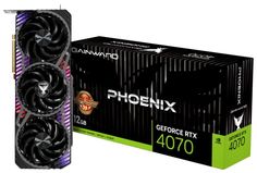 Видеокарта PCI-E Gainward GeForce RTX 4070 Phoenix GS (NED4070H19K9-1043X) 12GB GDDR6X 192bit 5nm 1920/21000MHz 3*DP/HDMI