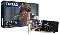 Видеокарта PCI-E Sinotex GeForce GT710 (NF71NP023F) 2GB DDR3 64bit 28nm 954/1333MHz DVI/HDMI
