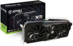 Видеокарта PCI-E Inno3D GeForce RTX 4070 Ti ICHILL X3 (C407T3-126XX-186148H) 12GB GDDR6X 192bit 5nm 2310/21000MHz 3*DP/HDMI