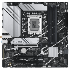 Материнская плата mATX ASUS PRIME B760M-A WIFI 90MB1EL0-M0EAY0 (LGA1700, B760, 4*DDR5 (7200), 4*SATA 6G RAID, 2*M.2, 3*PCIE, 2.5Glan, WiFi, BT, 2*HDMI