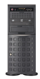 Корпус серверный 4U Supermicro CSE-745BAC-R1K23B-SQ Rack w/ 1230W Redundant Titanium Level Certified Power Supply (2x PWS-1K23A-SQ),for DP and UP moth