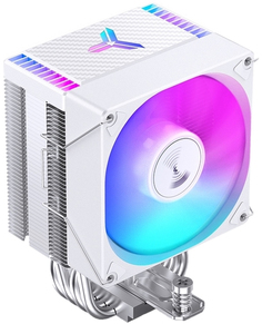 Кулер JONSBO CR-1400 EVO Color White LGA1700/1200/115X/AM5/AM4 (92mm fan, 800-2200rpm, 11.95-38.2CFM, 22.3-33.8dBA, 4-pin PWM) Retail